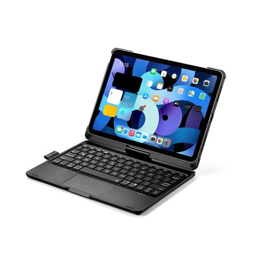 Etui De Protection Avec Clavier Bluetooth Pour Ipad Pro 11" Urban Factory Lumee Noir