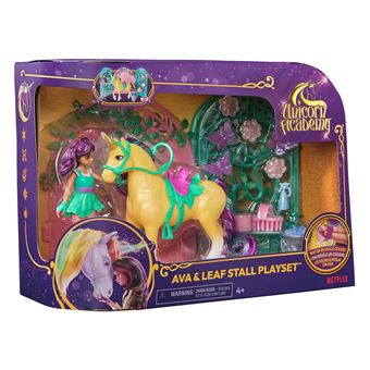 Playset mini poupée L'Ecole des Licornes Ava et Leaf Color change