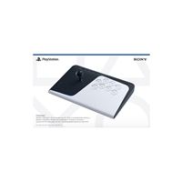 Stick d'arcade sans fil Sony FlexStrike™ Blanc et Noir pour PS5 et PC