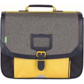 Cartable scolaire Tann's Paul Chiné Jaune