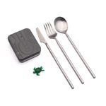 Ensemble de couverts de poche Outlery Rain Argenté