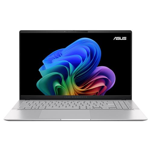 PC portable Asu VivoBook S15-AI-S5507-2W OLED Copilot+ PC Qualcomm 16 Go 512 Go SSD Gris