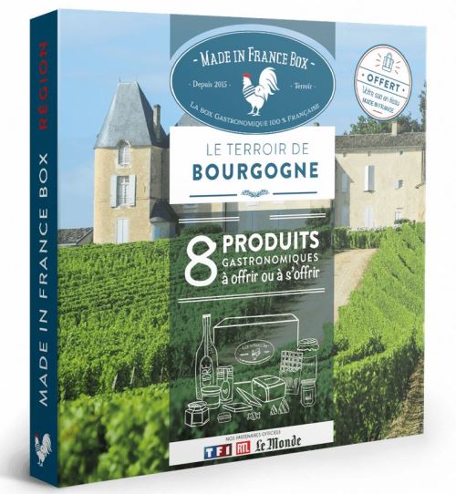 Coffret cadeau Made In France Box Le Terroir de Bourgogne