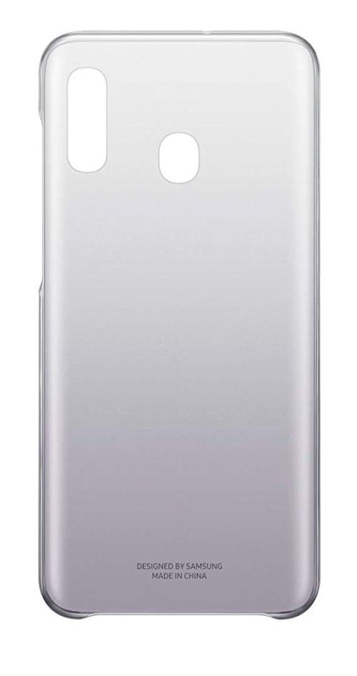 Coque Samsung Evolution Noir transparent pour Galaxy A20e