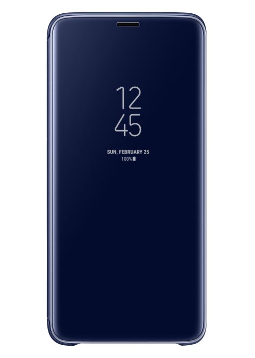 SAMSUNG S9+ CLEAR VIEW STANDING COVER BLUE