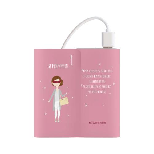 Batterie Externe Susiko Supermaman Powerbank 4000 Mah