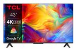 TV TCL 43P735 43'' LED 4K UHD Smart TV Aluminium brossé 2022