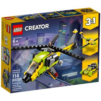 LEGO® Creator 3 en 1 31092 L'aventure en hélicoptère - Lego - Achat & prix
