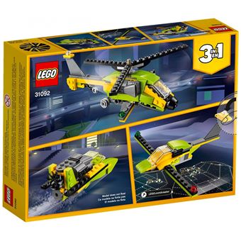 LEGO® Creator 3 en 1 31092 L'aventure en hélicoptère