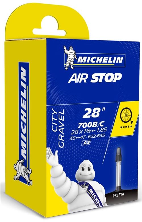 Michelin Airstop Butyl Schlauch – Schwarz