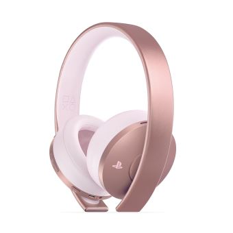 Casque-micro sans fil Gold Edition Rose Gold pour PS4