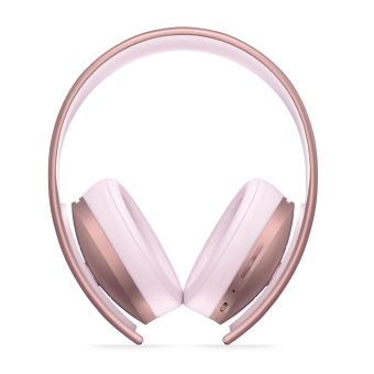 Casque-micro sans fil Gold Edition Rose Gold pour PS4