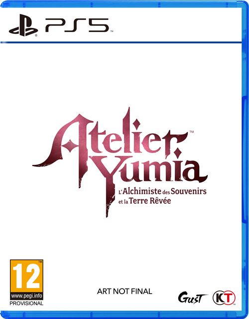 Pochette avant du jeu Atelier Yumia : L'Alchimiste des Souvenirs et la Terre Rêvée PS5