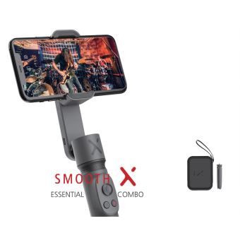 Zhiyun Smooth X - Combo - stabilisateur manuel motorisé/perche à selfie -  Stabilisateur