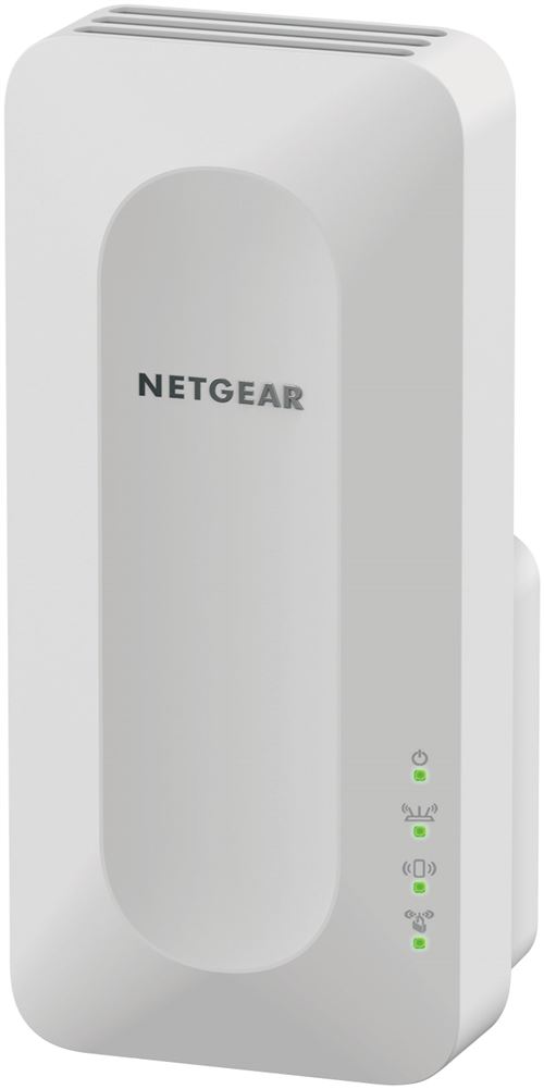 NETGEAR Répéteur WiFi 6 (EAX12), Amplificateur WiFi AX1600, Repeteur WiFi  Puissant couvre jusqu'à 100 m², 1.6 Gigabit/s, WiFi Extender compatible