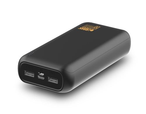 Batterie Externe Urban Factory Upb20Uf Juicee Max Powerbank 20000 Mah Noir
