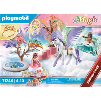 Playmobil Magic 71246 Calèche et cheval ailé