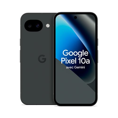 Smartphone Google Pixel 10a 6,3 5G Double SIM 128 Go Noir volcanique