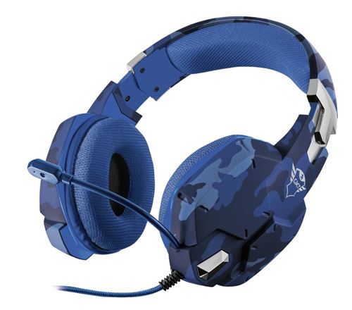 Casque Gaming circum-aural Bleu como Trust GXT 322B Carus pour PS4
