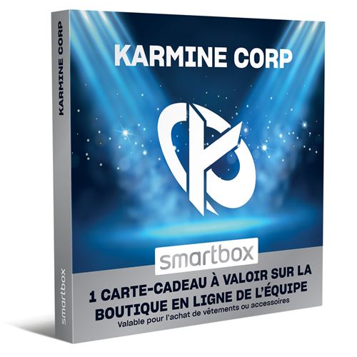 Coffret cadeau SmartBox Karmine