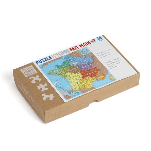 Puzzle 100 pièces Michèle Wilson France en bois