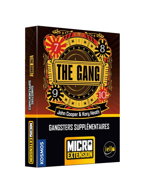 Iello Multicolore Jeu De Stratégie The Gang Gangsters Supplémentaires Micro Extension