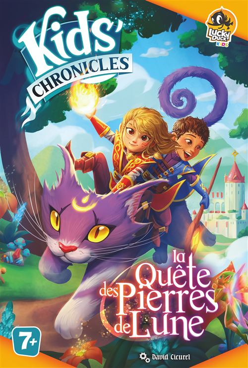 Jeu d'enquête Lucky Duck Games Kids Chronicles La quête des Pierres de Lune