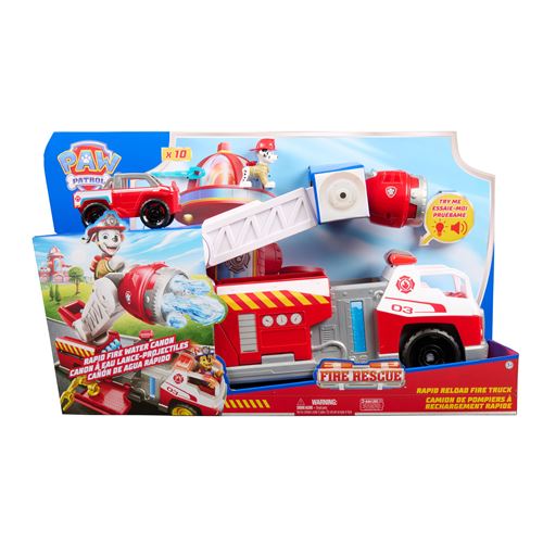Figurine Paw Patrol Camion de pompiers Deluxe Paw Patrol Pat’patrouille