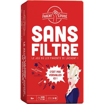 Jeu d'ambiance Asmodee Parent Epuisé : Sans filtre