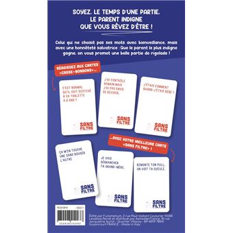 Jeu d'ambiance Asmodee Parent Epuisé : Sans filtre