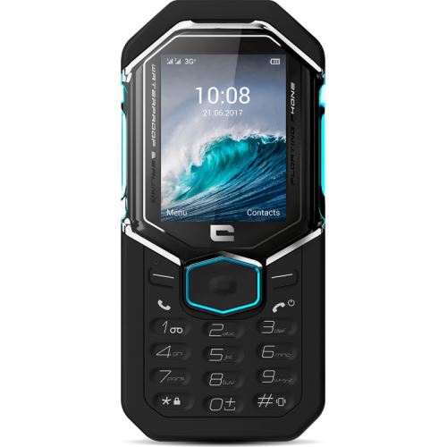 Téléphone mobile Crosscall Shark-X3 Double SIM 128 Mo Noir et bleu
