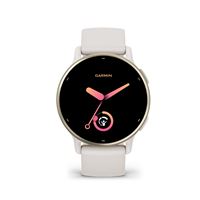 Montre connectée Garmin Vivoactive 5 Crème Doré avec bracelet Beige