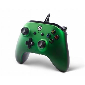 Manette Xbox One PowerA filaire Vert émeraude