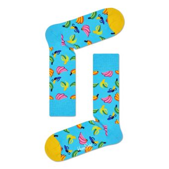 Chaussettes hautes Happy Socks Banana Taille 41-46