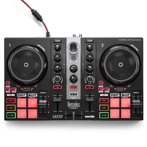 Table de mixage Hercules DJControl Inpulse 200 MK2 Noir