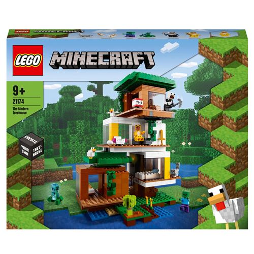 La cabane moderne dans 'arbre LEGO® MINECRAFT™ - vue 2