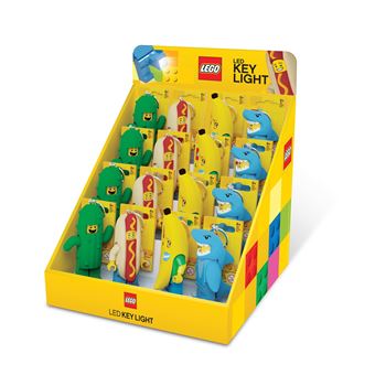 Porte-clés lumineux LEGO® Figurine LED Modèle aléatoire