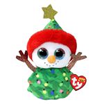 Peluche interactive TY Beanie Boo's Small Garland le bonhomme de neige