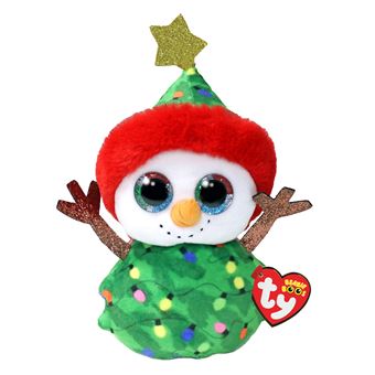 Peluche interactive TY Beanie Boo's Small Garland le bonhomme de neige