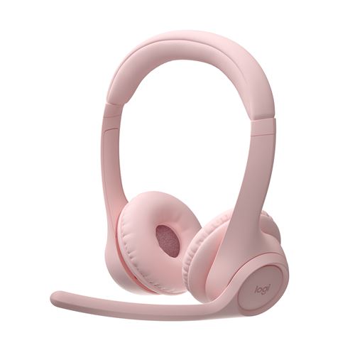 Casque PC sans fil Bluetooth Logitech Zone 300 Rose