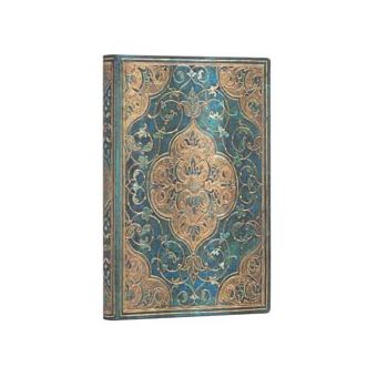 Carnet flexi à couverture souple Paperblanks mini ligné Chroniques Turquoises