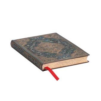 Carnet flexi à couverture souple Paperblanks mini ligné Chroniques Turquoises