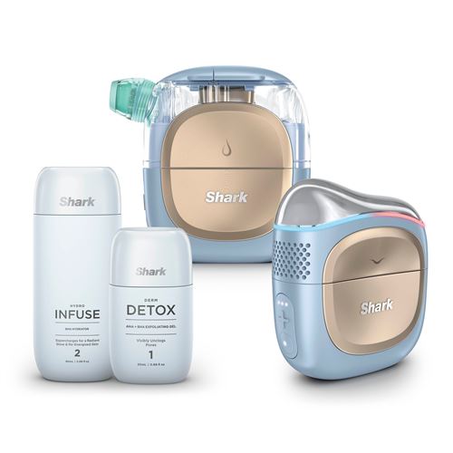 Soin Du Visage Shark Facialpro Glow+ Depuffi Fh320Eu Bleu