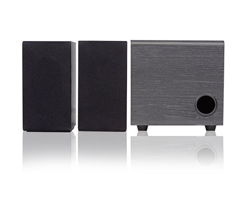 Enceintes PC We 2.1 USB avec caisson de basses 12W Noir