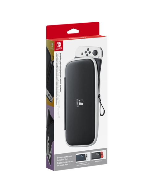 Acheter Pochette de transport et protection d'écran pour Nintendo Switch OLED Noir État correct - 25,29 € Pochette de transport et protection d'écran pour Nintendo Switch OLED Noir État correct - Nintendo reconditionné disponible sur Fnac