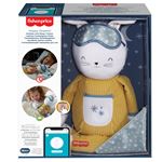 FISHER-PRICE Lapinou Compagnon Dodo - Peluche lapin avec musique et veilleuse - 18 mois et +