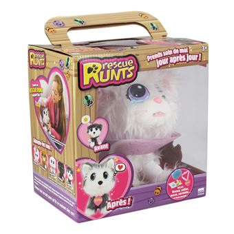 Peluche Rescue Runts Le Persan à soigner