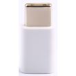 Adaptateur Temium Micro USB vers USB Type C Blanc