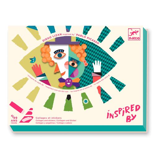Jeu créatif Djeco Coffret Inspired by Tête au carré