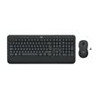 Ensemble clavier et souris sans fil Logitech MK545 Noir